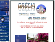 Tablet Screenshot of guiagrecia.com.br
